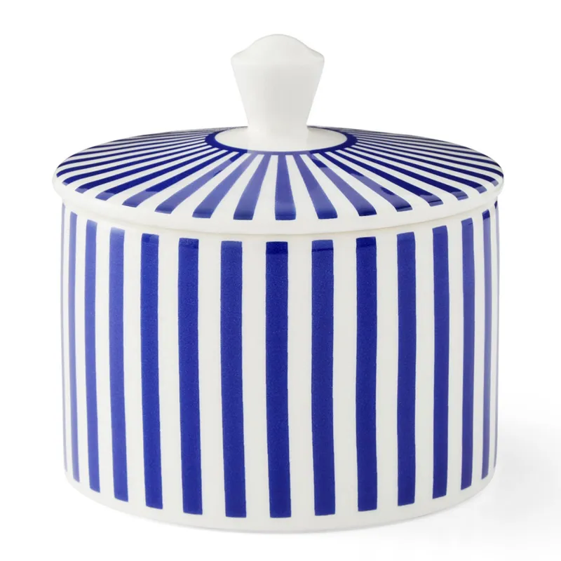 Spode Steccato sukkerskål med låg