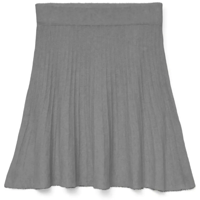 Vero Moda dame nederdel VMMACY - Medium grey melange