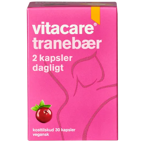 VitaCare Tranebær 250 mg (30 kapsler)