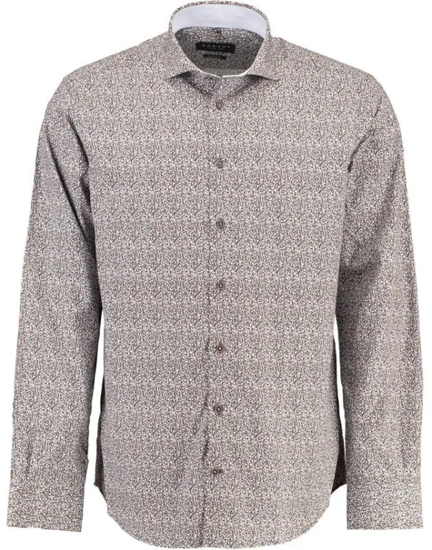 Poplin shirt l/s modern fit