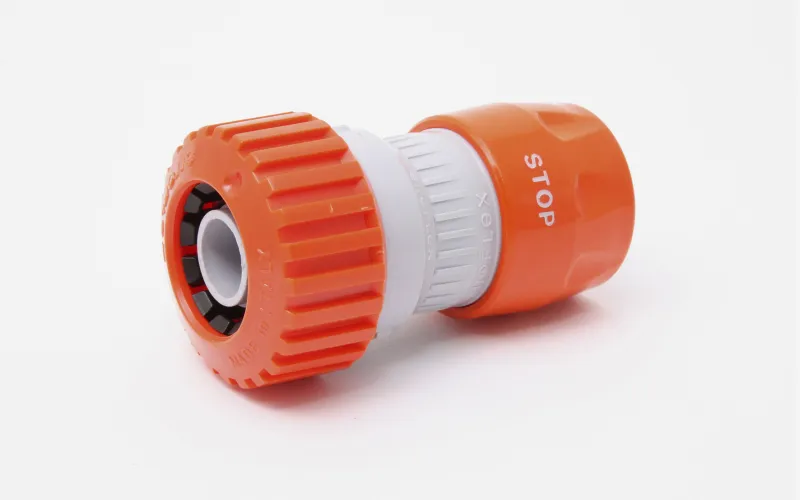 3/4" slangekobling m/stop