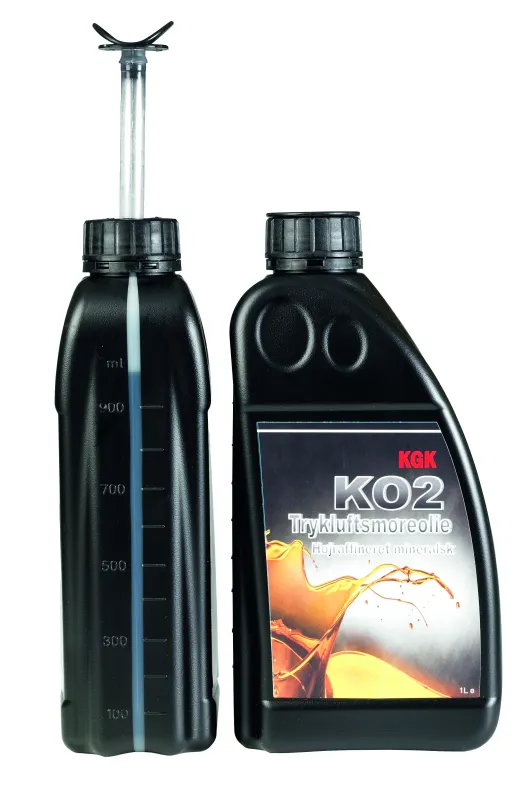 K02 Kompressorolie oliesmurte modeller