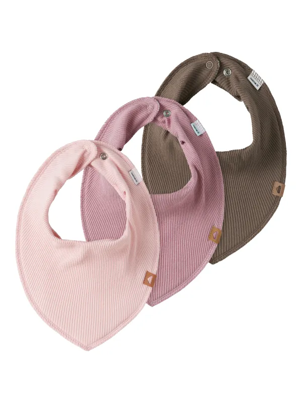 Name It Yvette - 3 pak. Hagesmæk - Lotus Lilas/Brown Lentil