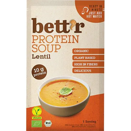Protein Soup Lentil Øko. - 30 gram