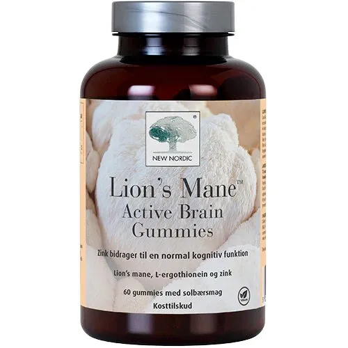 Lions Mane Active Brain Gummies - 60 gum