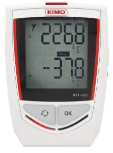 Kimo Kistock KTT320 - datalogger m/bluetooth opkobling til smartphone