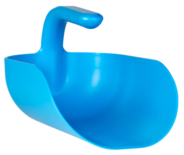 Vikan Ergonomisk håndskovl, 2 Liter, Blå