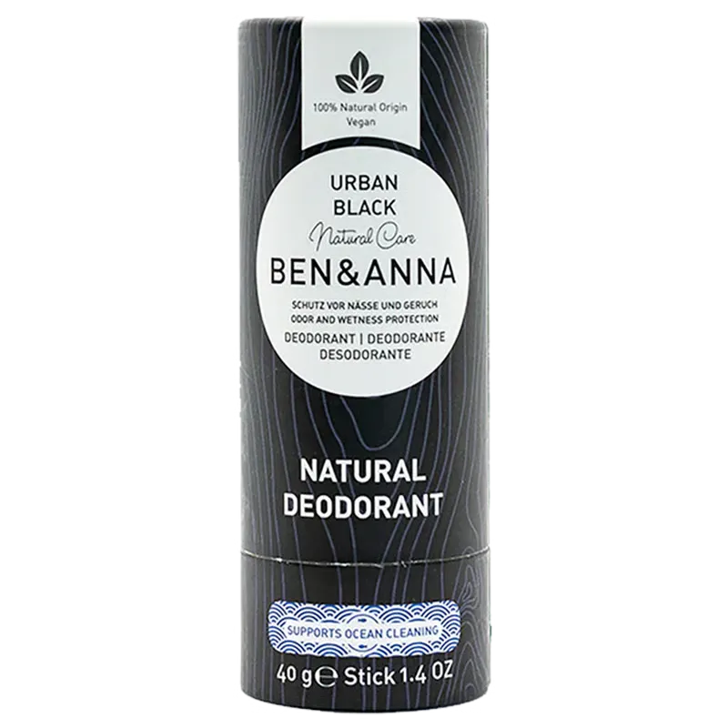 Ben & Anna Deo Stick Urban Black (40 g)