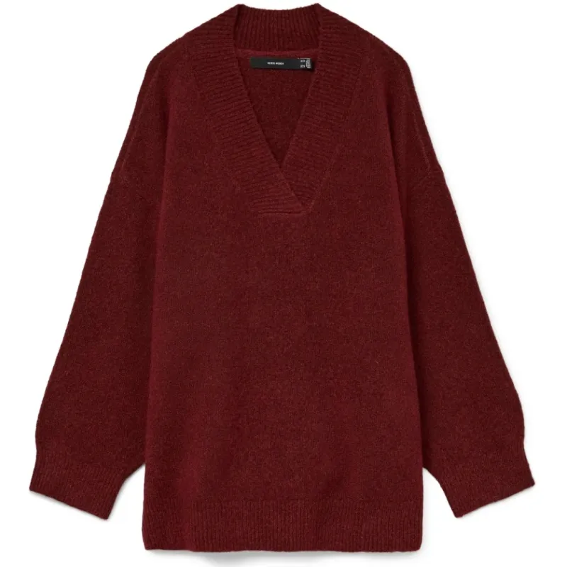 Vero moda dame strik trøje VMBANG - Syrah