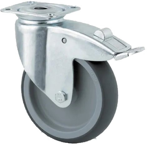 Drejehjul m/brem.2477 PJH 075 P40