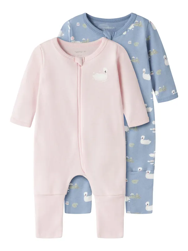 Name It Nightsuit 2 pak Swan - Endless Sky - 50 cm