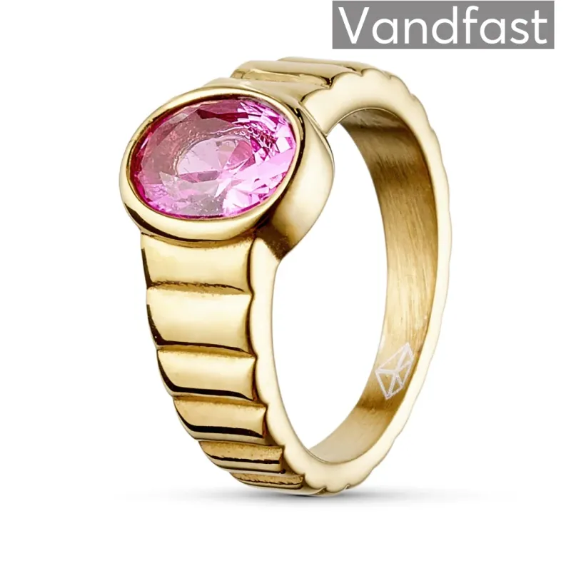 ANNEBRAUNER Imperial Rose Ring 18K Guldbelagt