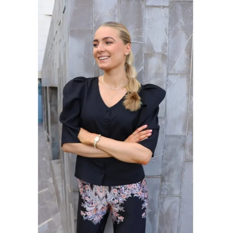 Liberté dame bluse WINNIE 22315 - Black