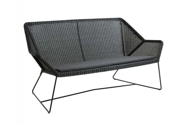 Cane-line Hynde til Breeze 2-pers. Sofa - Black Natté