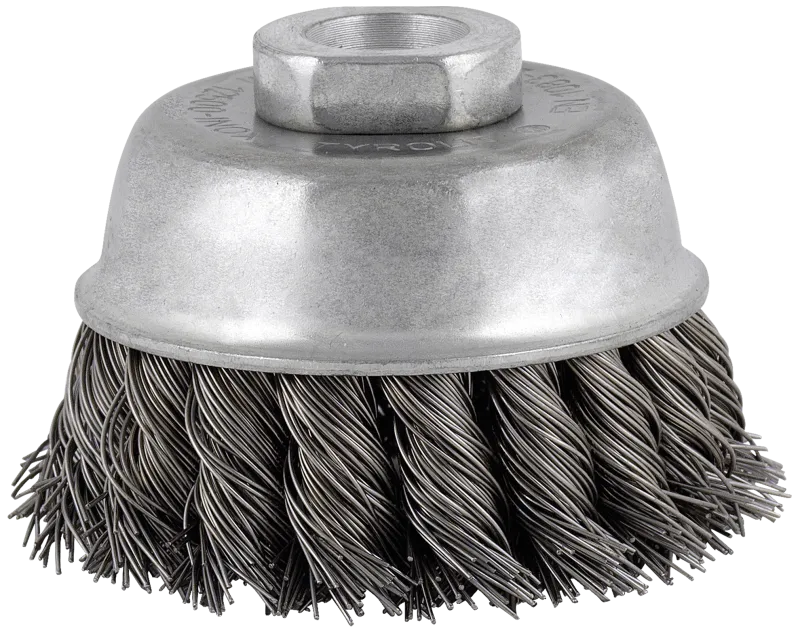 Kopstålbørste lige 6TDZ 65×20×M14 E0,35INOX