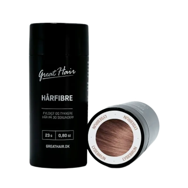 Great Hair Hårfibre - Lysebrun (23 g.)
