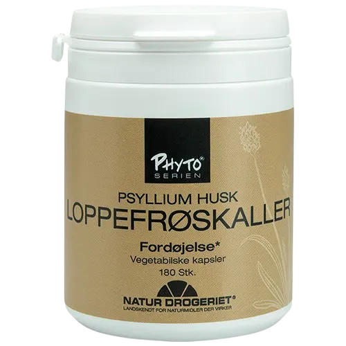 Natur Drogeriet Loppefrøsskaller (180 kaps)