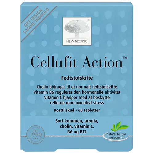 New Nordic Cellufit Action (60 tabletter)
