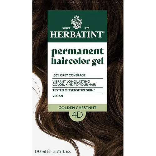 Herbatint 4D hårfarve Golden Chestnut - 170 ml.