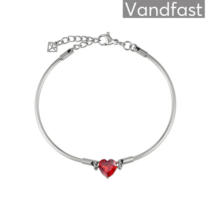 ANNEBRAUNER Romance Red Armbånd