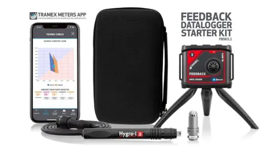 Datalogger sæt, temperatur & fugt inkl. ekstern fugtprobe