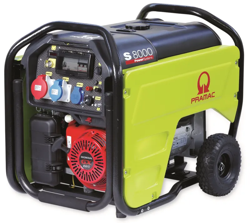 Generator S-8000 T Honda benzin 8,3 kVa (400V), THEPI  AVR