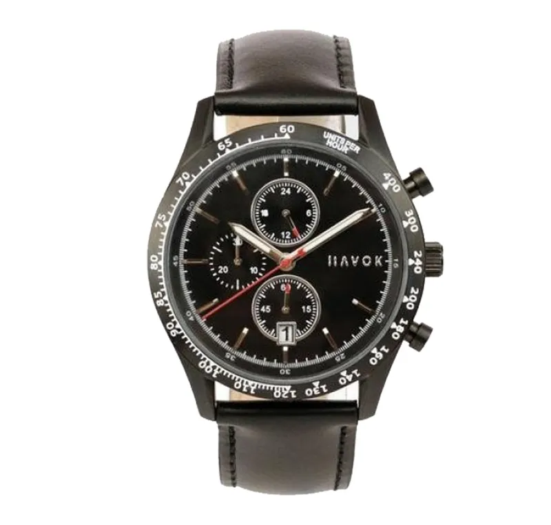 Elliot Havok Racer Cronograf Black Herreur