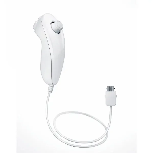 Nunchuck til Nintendo Wii / Wii U. Hvid.