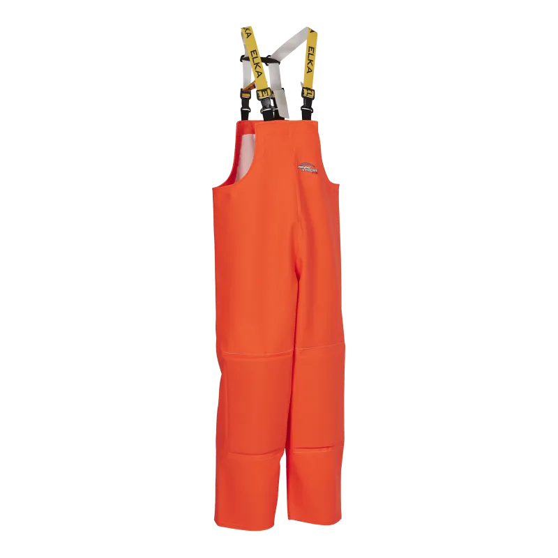 Fishing Xtreme Overall m.knæforst. - Fl. orange - XS