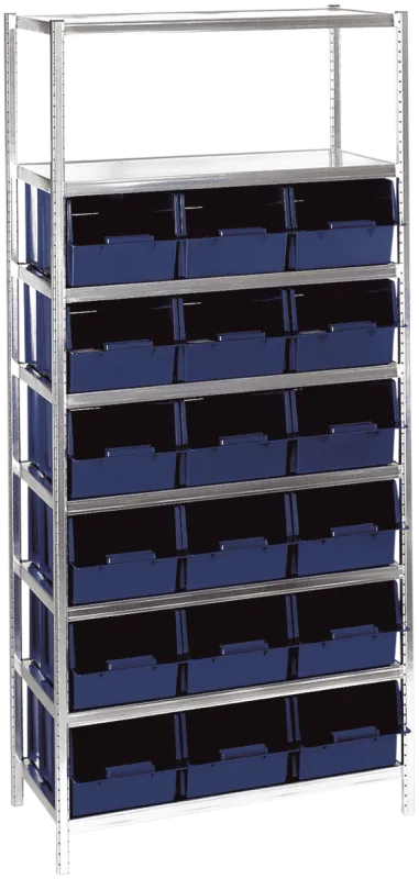 Reol 9-2800 2000×920×430 galv./blå