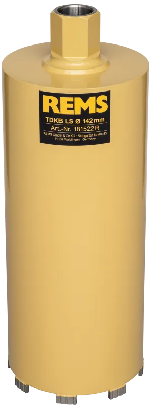 REMS diamant-tørborekrone TDKB LS ø132×320mm