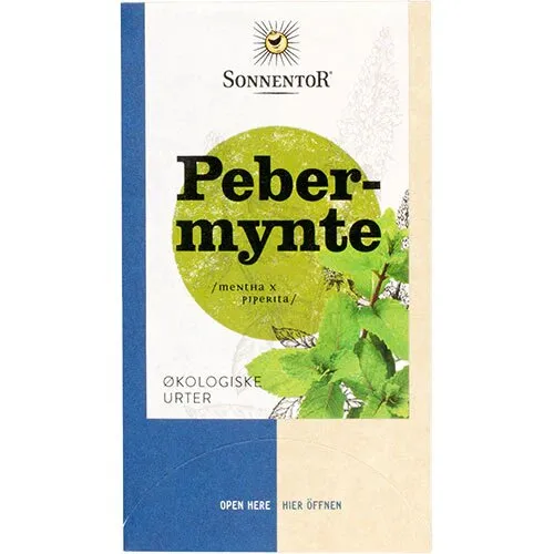 Pebermynte te Sonnentor Øko. - 18 breve