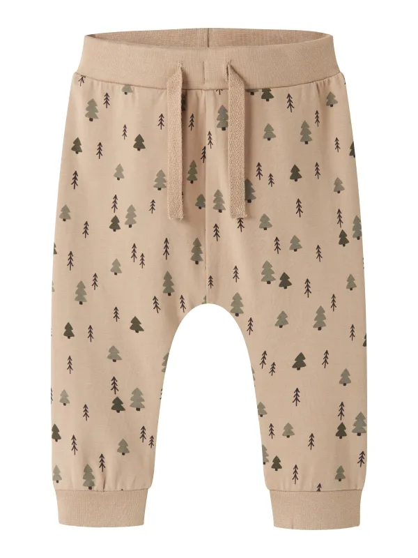 Name It - Vroels Pant -  Sesame / Trees - 56 cm