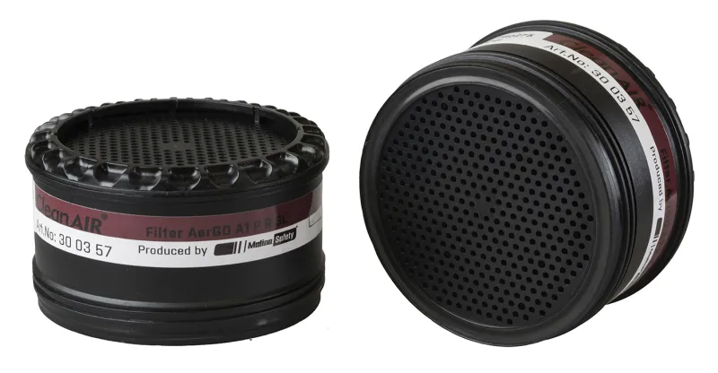 Filter A1P3 R SL til AerGO og D-Bug, CleanAir, pk a 2 stk