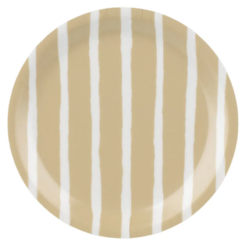 Marimekko Piccolo glasunderlag 11 cm, hvid/sand