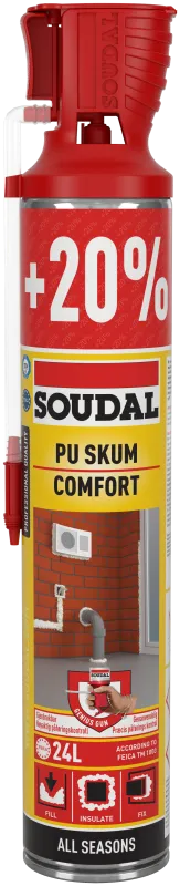 Soudafoam Comfort fugeskum 720ml champagne
