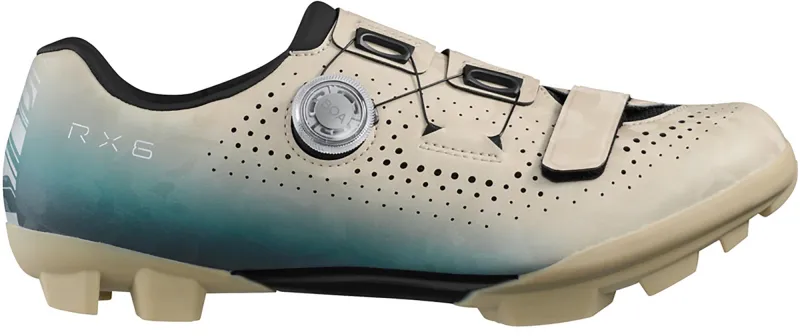 Shimano RX600 SPD Gravel Sko - Beige Blue