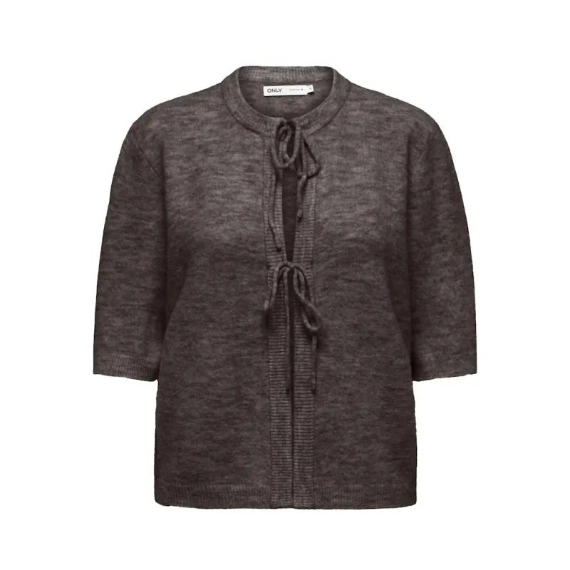 Only dame strik cardigan ONLSIMONI - Coffee Bean