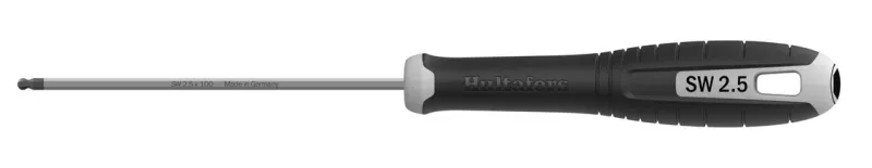 Skruetrækker Unbrako udvendig 6-kt. og kugle 2,5x100