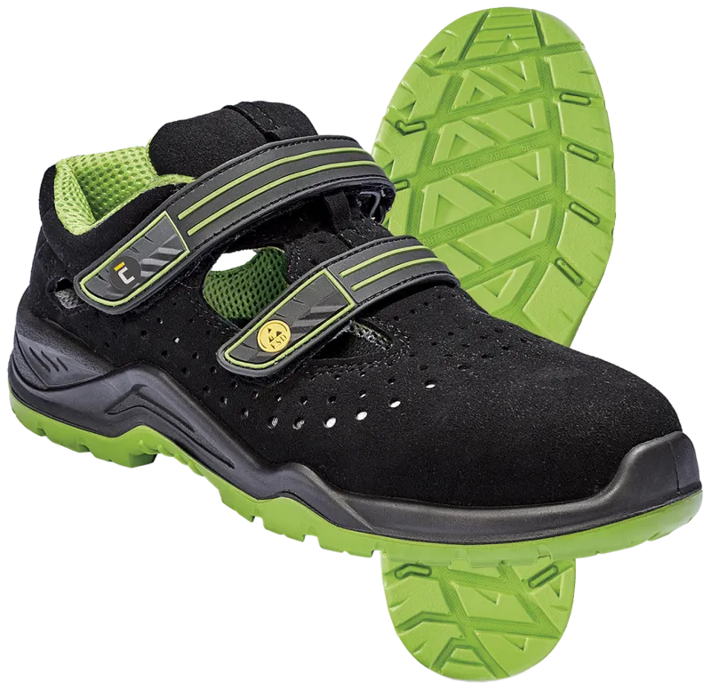 Cerva Halwill sikk.sandal m/burreluk S1P ESD st 39