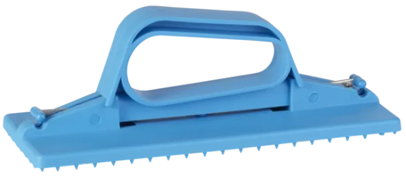 Vikan Skurenylonholder håndmodel, 230 mm, Blå