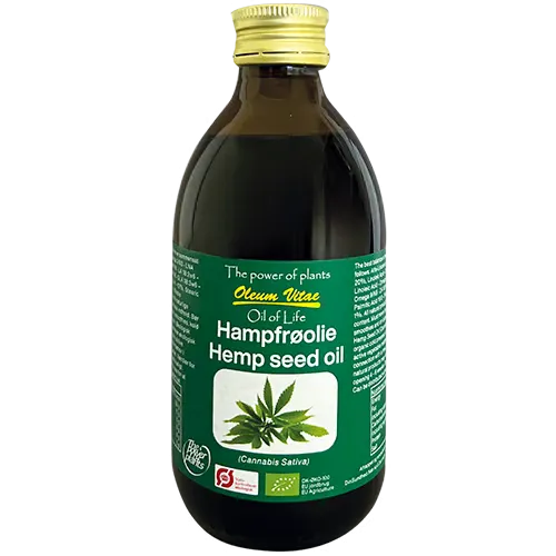 Livets Olie - Oil of life Hampefrøolie Ø (250 ml)