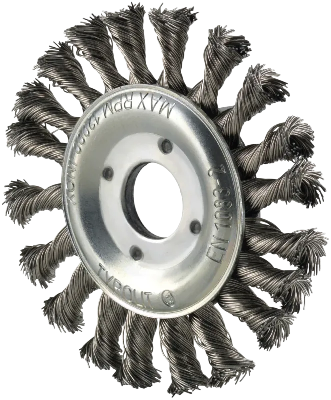 Rundstålbørste 1RDZ 178×15×44×M14 E0,35INOX