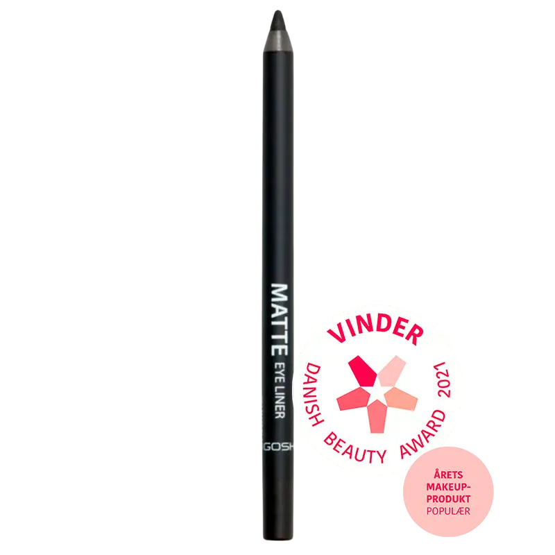 GOSH Matte Eye Liner Matt Black (1,2 g)