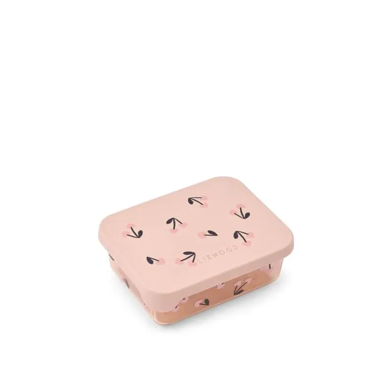 Liewood Ako Tritan Snackboks - Cherry Heart/Rosey