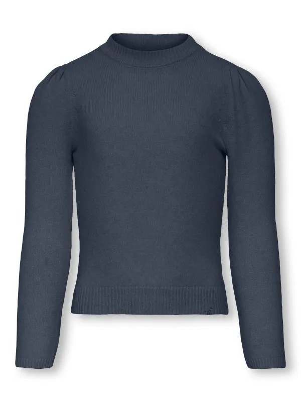 Only Mini Katja Life Puff Knit - Ombre Blue - 92 cm