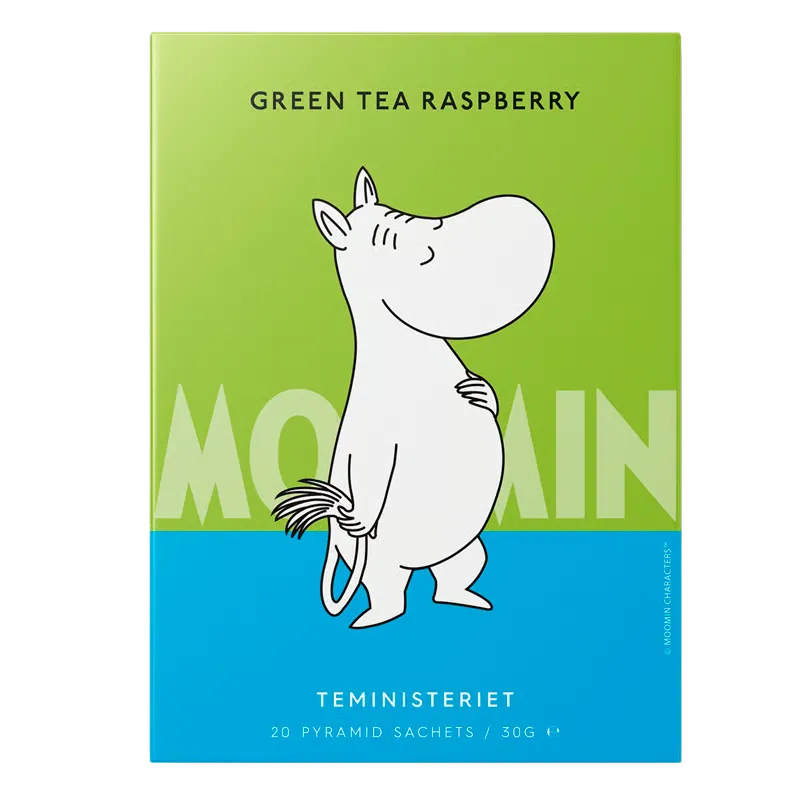 Teministeriet Moomin Green Tea Raspberry (20 stk)
