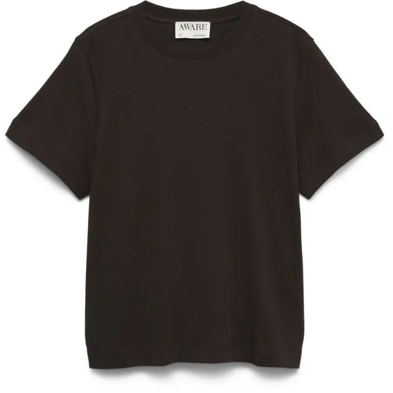 Vero Moda dame t-shirt AWNAIMA - Chocolate Torte