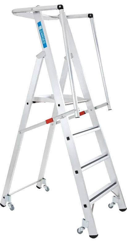Trappestige m/platform+gelænder Z600 ZAP 7 trin