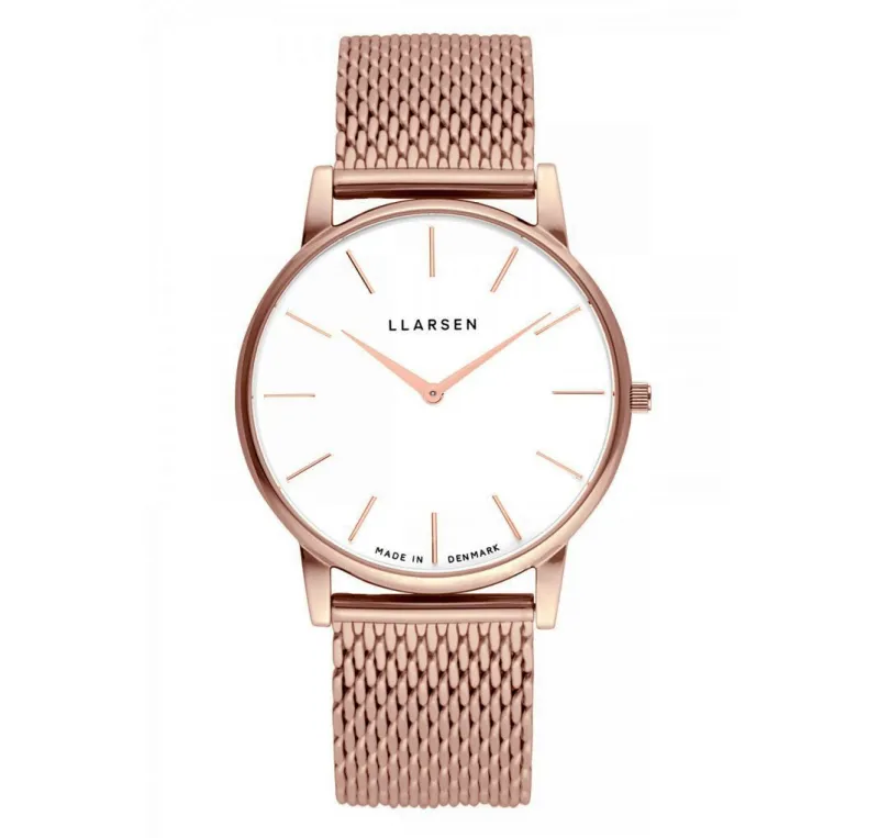 LLARSEN Oliver Rosegold Mesh Herreur